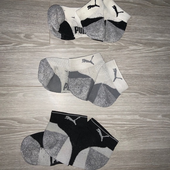 3x Puma Quarter Crew Socks - Picture 5 of 9